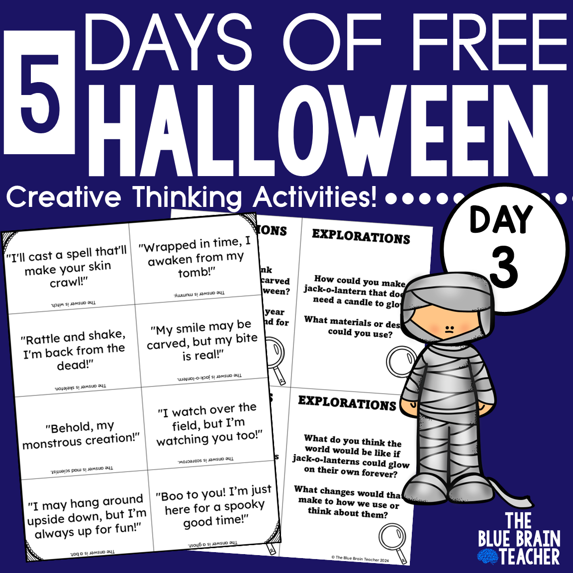 https://www.teacherspayteachers.com/Product/Halloween-Character-Game-and-Jack-O-Lantern-Exploration-12375293