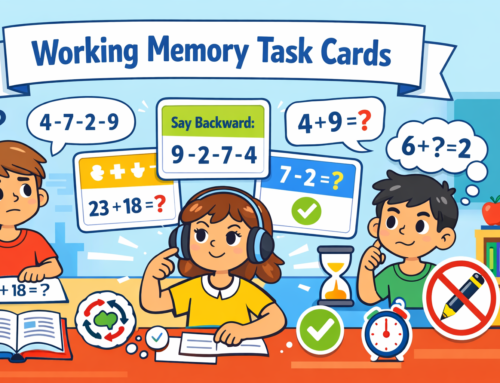 Working Memory Task Cards: A Simple Intervention That Strengthens Executive Function