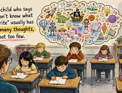 Why So Many Students Freeze During Writing Time (And What Actually Helps)